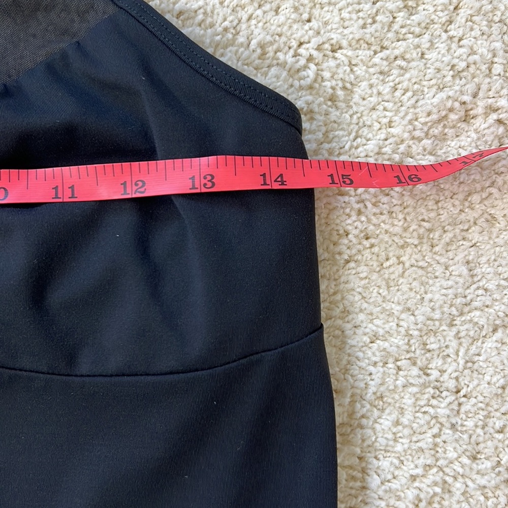 Fabletics Black Mesh Racerback Tank - Picture 11 of 16